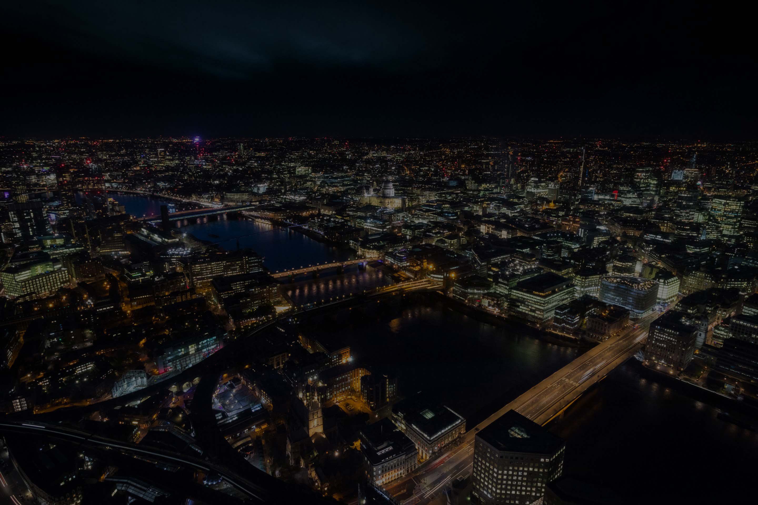 London at night header